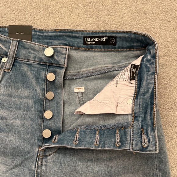 New Blank NYC Ribcage Straight Leg 28 - Picture 6 of 7